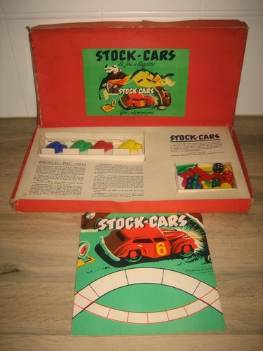Ancien jeu société - société, stock