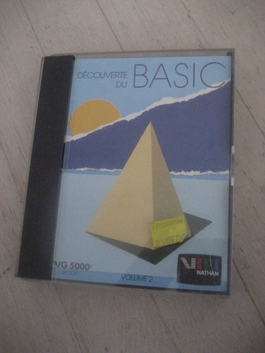 Jeu vg5000 decouverte basic - decouverte, du
