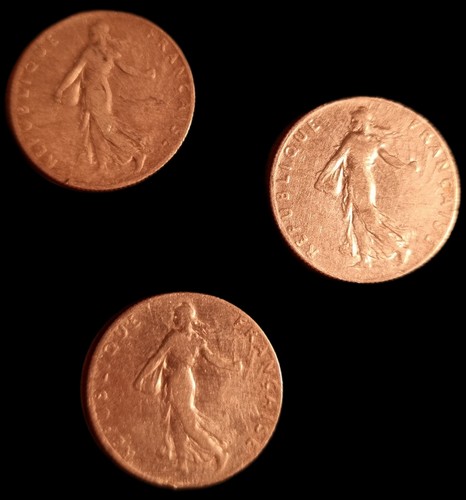 Lots centimes semeuse - centimes, 1911