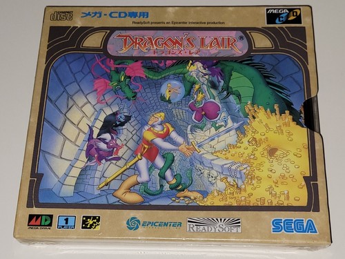 Dragon lair jap mega cd - dragon's,