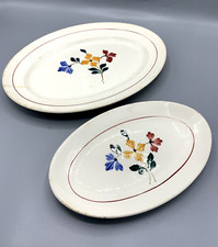 Paire de 2 plats de service