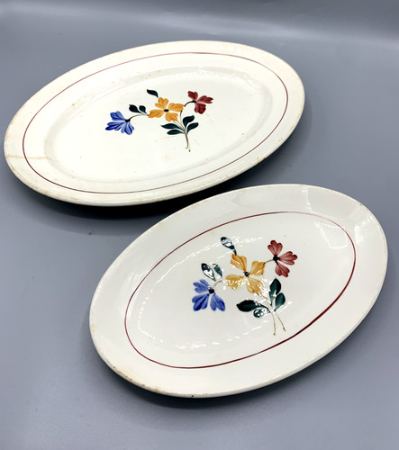 Paire plats de service - de, 2