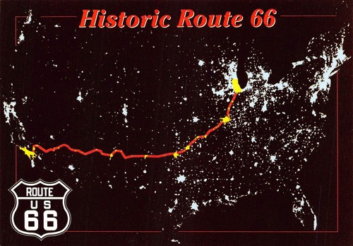 Historic route midnight - 66,