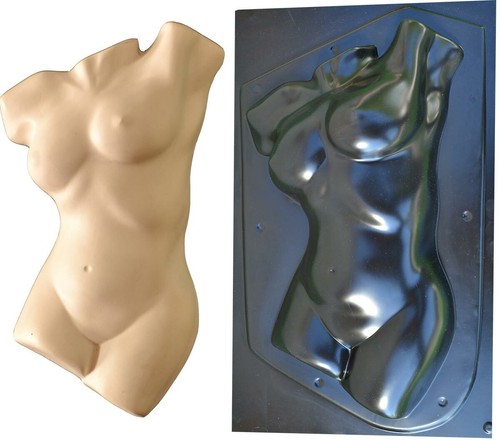 Moule ancien torse femme - moule,