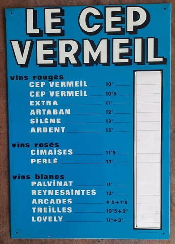 Ancienne plaque tole - plaque,