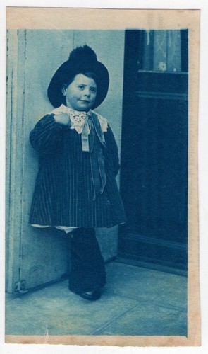 Photo cyanotype 1920 petit - photo,