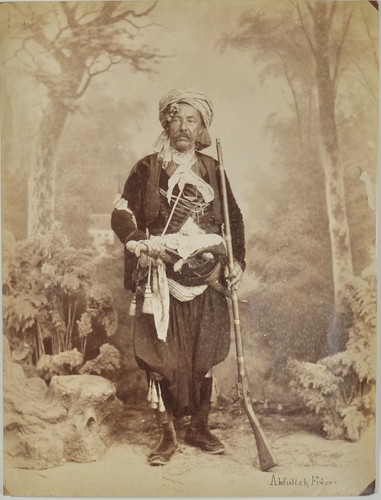 Abdullah frères portrait un - portrait, d'un