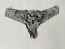 tanga micro fibre et broderie sexy Maison Lejaby taille FR 1 international XS