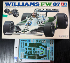 TAMIYA 1/20 WILIAMS FW-07 F1. Article20014 avec AUTRES DÉCALCOMANIES du Japon5