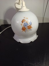 Ancienne Suspension Plafonnier  Vintage  Motifs FLEURS Années 70