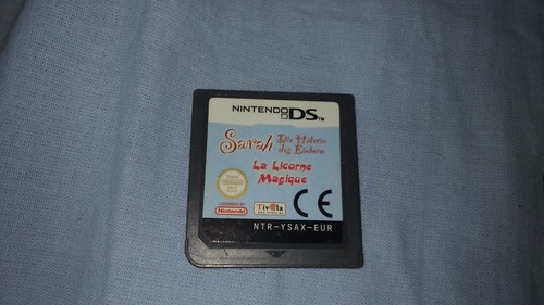 Jeu nintendo sarah - ds, la