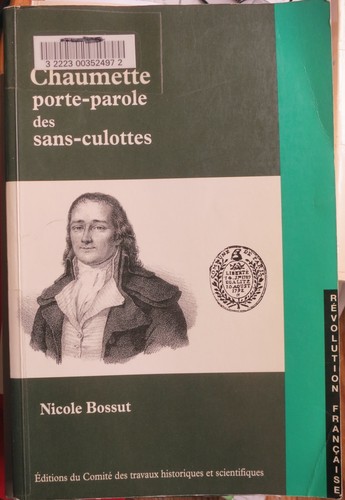 Chaumette porte parole des - chaumette,