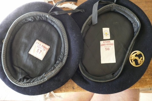 Béret militaire bleue marine - béret,
