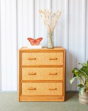Garance, la commode en rotin