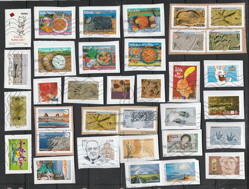 Timbres obliteres sur - timbres,
