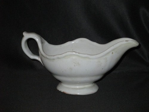 Ancienne saucière faïence - ancienne,