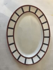CREIL & MONTEREAU DÉCOR BÉARN PLAT OVALE