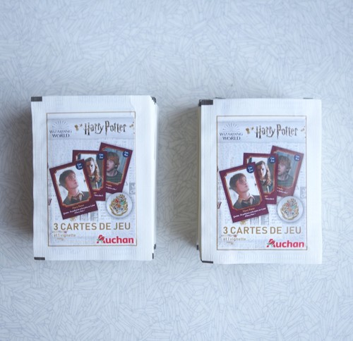 Lot 252 cartes harry potter - lot,