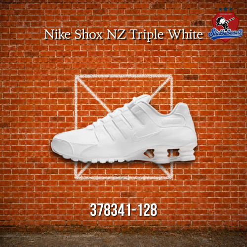 Nike shox triple white - nz,