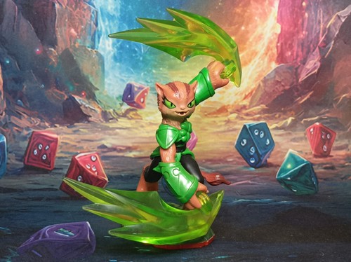 Tuff luck figurine - tuff, skylanders