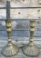 Paire de Bougeoir Bronze