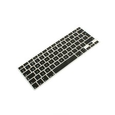 SYSTEM-S Housse de clavier en silicone QWERTY Clavier anglais pour MacBook Pr...