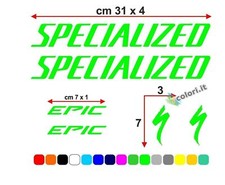 Kit d'autocollants en vinyle pour cadre de vélo de route SPECIALIZED EPIC MTB