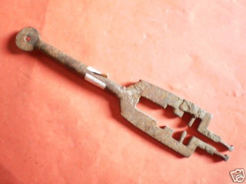 Ancienne clé cadenas a - clé,