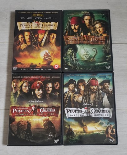 Lot dvd pirates des - dvd,