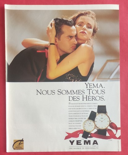 Publicité presse montres - presse:,