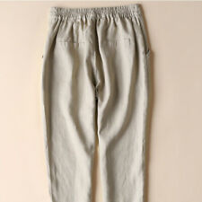Femme Lin Coton Pantalon