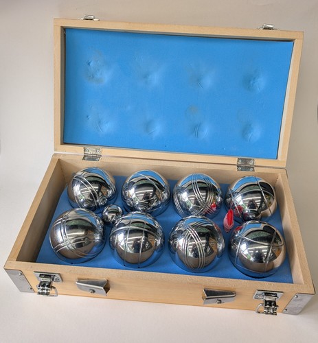 Vintage petanque boules - boules, /