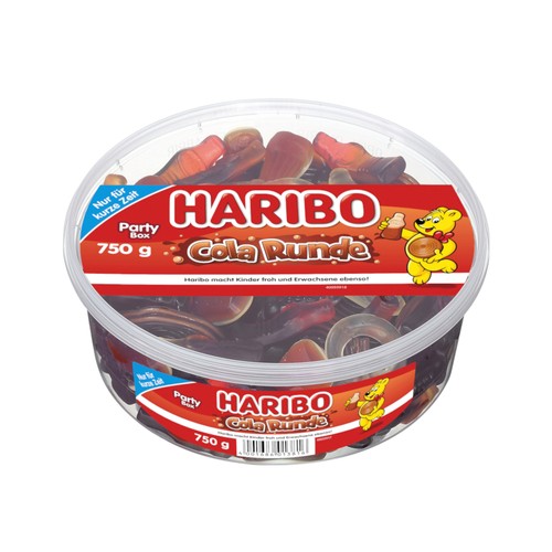 Haribo cola rond boîte - rond,