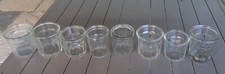 Lot de 8 pots a confitures