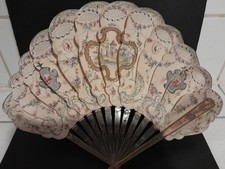 ANCIEN EVENTAIL DUVELLEROY PARIS