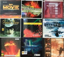 Lot 9 CD Library Films Illustration sonore Cinéma Drame Comedie Action Thriller