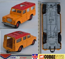 land rover 109 wb orange et