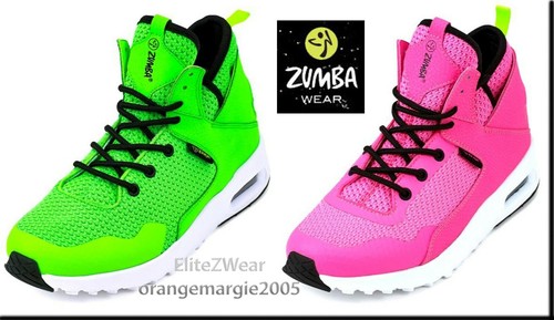 Zumba high top shoes - top,