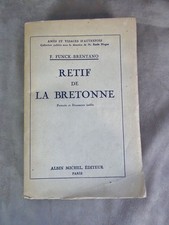 RETIF DE LA BRETONNE. Portraits et documents inédits. 1928.