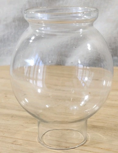 Ancien verre lampe - ancien, de