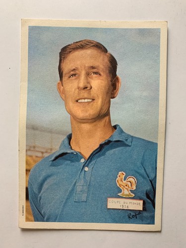 Ancienne carte football - ancienne,
