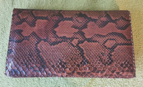 Sacoche peau python unisex - de,