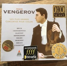 Coffret Cd Violon Maxim Vengerov Concerto Diapason D’or Musique Classique