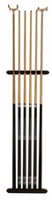 Set de billard-support mural+4 queues de billard professionnel +2 queues de pont