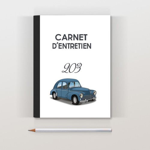 Carnet entretien peugeot 203 - carnet, d'entretien