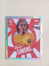 Stickets Topps euro 2024 NED PTW neuf