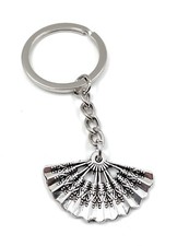 Porte-Clés Compartiments Air Été Argent Métal Charm