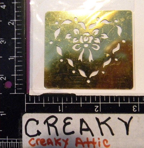 Flower heart dry emboss - heart,