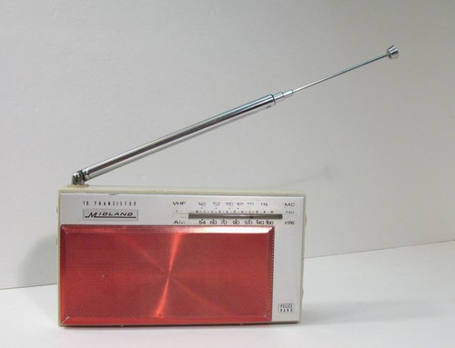 Vtg vhf midland retro - am,