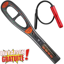 Détecteur GPS Caméra Micro Espion RF Anti-Espionnage Raksa 021 + Sonde LED